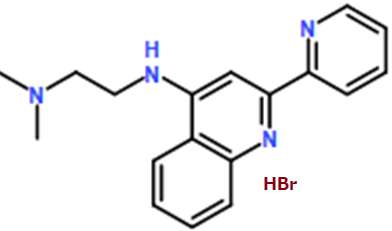 N',N'-Dimethyl-N-(2-(pyridin-2-yl)quinolin-4-yl)ethane-1,2-diamine hydrobromide